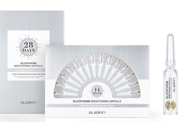 suiskin glutathione brightening ampoule Tinh Chất Dưỡng Trắng Da Suiskin Glutathione Brightening Ampoule Hàn Quốc (28 Ống) chính hãng giá tốt tại Siêu Thị Làm Đẹp 8 weeks SKIN1004 - Madagascar Centella Tone