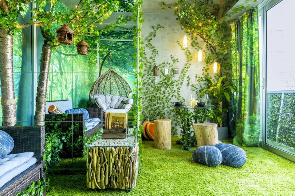 사진 : 에어비앤비, 호주 멜버른 도심에서 마법의 정원을 만날 수 있는 아파트