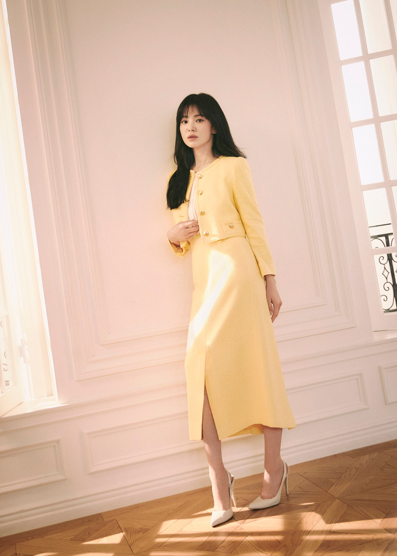 송혜교 X 미샤(MICHAA) 23 PRE SPRING 캠페인 화보 공개 … “감출 수 없는 여신美”